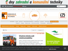 Tablet Screenshot of komunalweb.cz